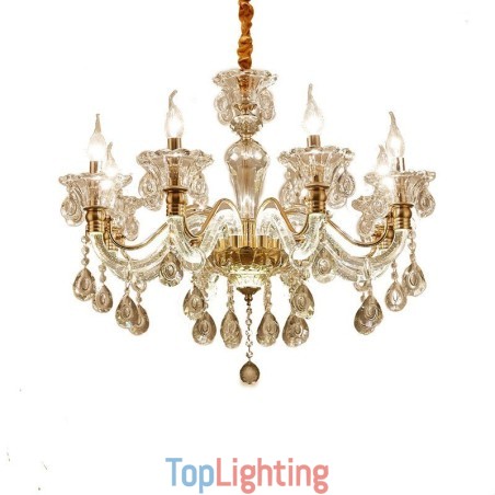 Luxury Crystal Chandelier K9 Crystal Chandelier with Glowing Arm Luxury Crystal Chandelier K9 Crystal Chandelier with Glowing Arm