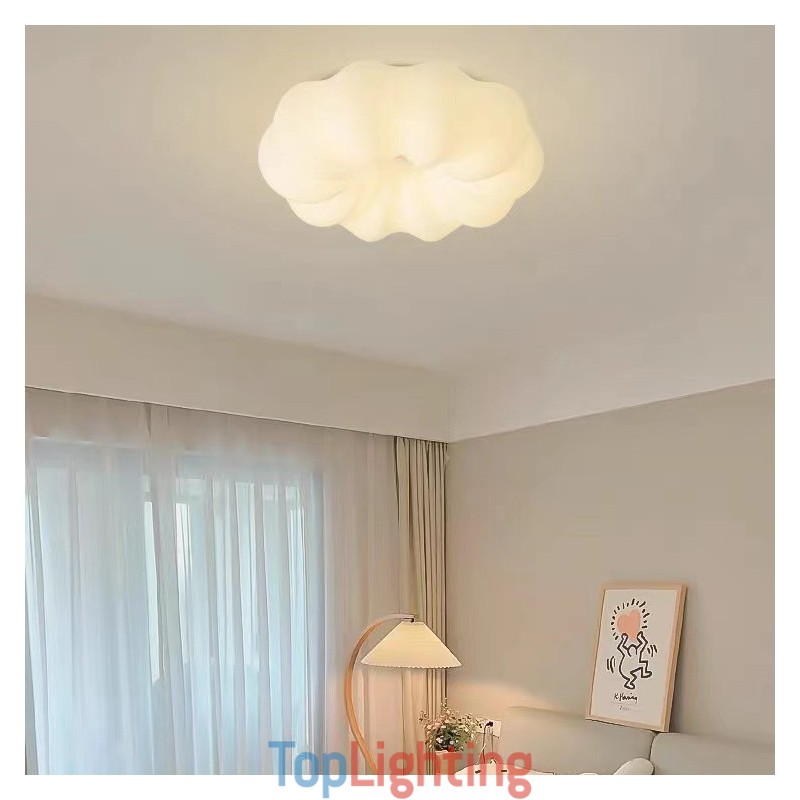 Nordic Creative Pumpkin Dimmable Ceiling Light Porch
