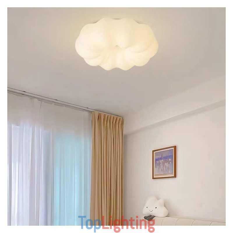 Nordic Creative Pumpkin Dimmable Ceiling Light Porch