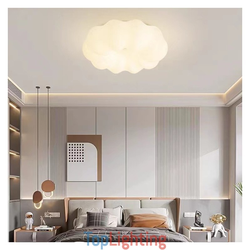 Nordic Creative Pumpkin Dimmable Ceiling Light Porch
