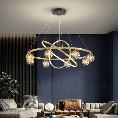 Nordic Modern Gold Circle Pendant Light Nordic Modern Gold Circle Pendant Light