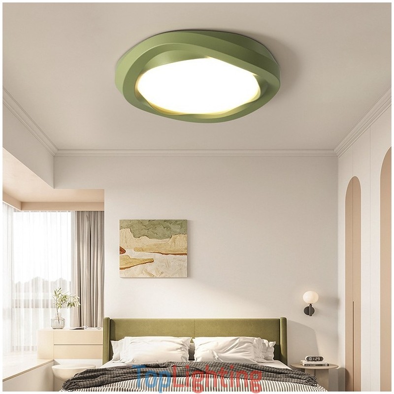 Dimmable Full Spectrum Eye Protection Multi Colours Modern Flush Mount Ceiling Light Indoor Lighting Fixtures