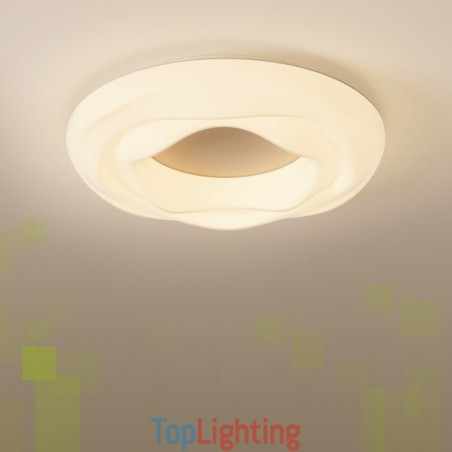 Dimmable Round Modern Flush Mount Ceiling Light Indoor Lighting Fixture Dimmable Round Modern Flush Mount Ceiling Light Indoor Lighting Fixture