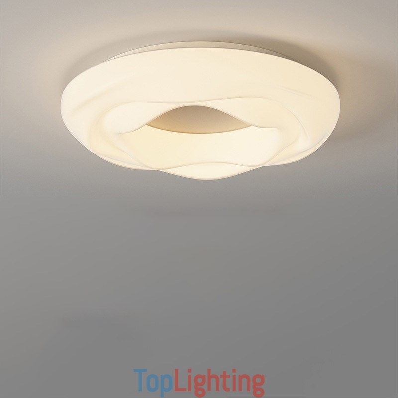 Dimmable Round Modern Flush Mount Ceiling Light Indoor Lighting Fixture