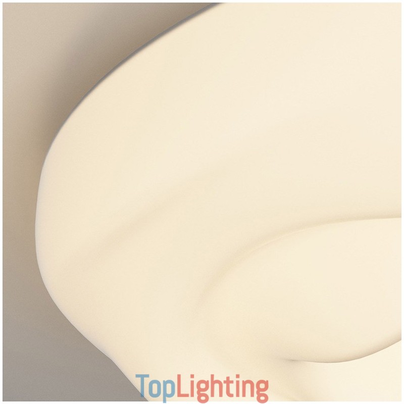 Dimmable Round Modern Flush Mount Ceiling Light Indoor Lighting Fixture