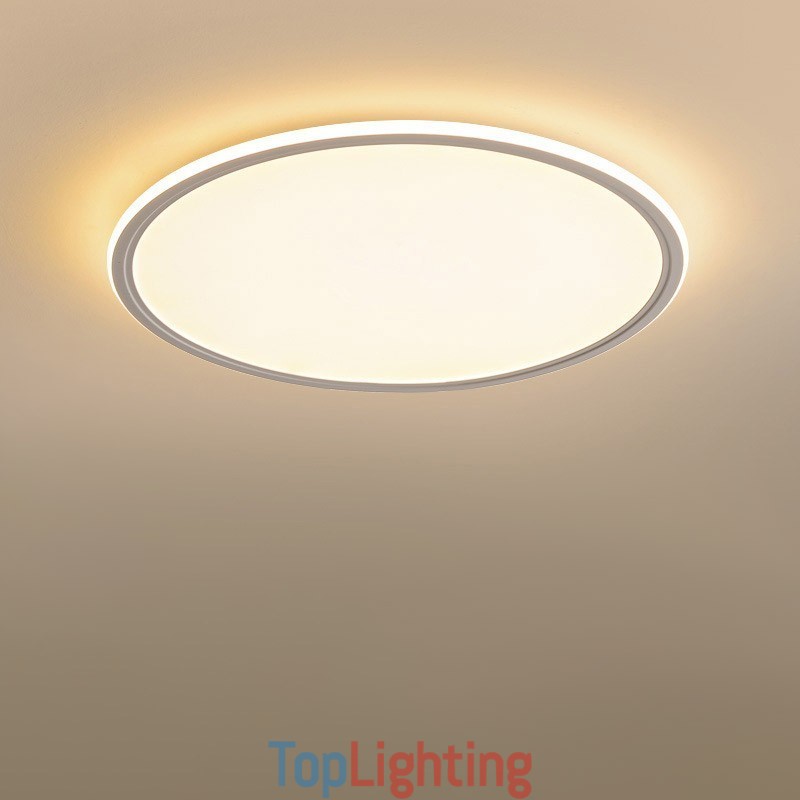 Nordic 3.5cm Thickness Round Full Spectrum Eye Protection Indoor Dimmable Ceiling Light