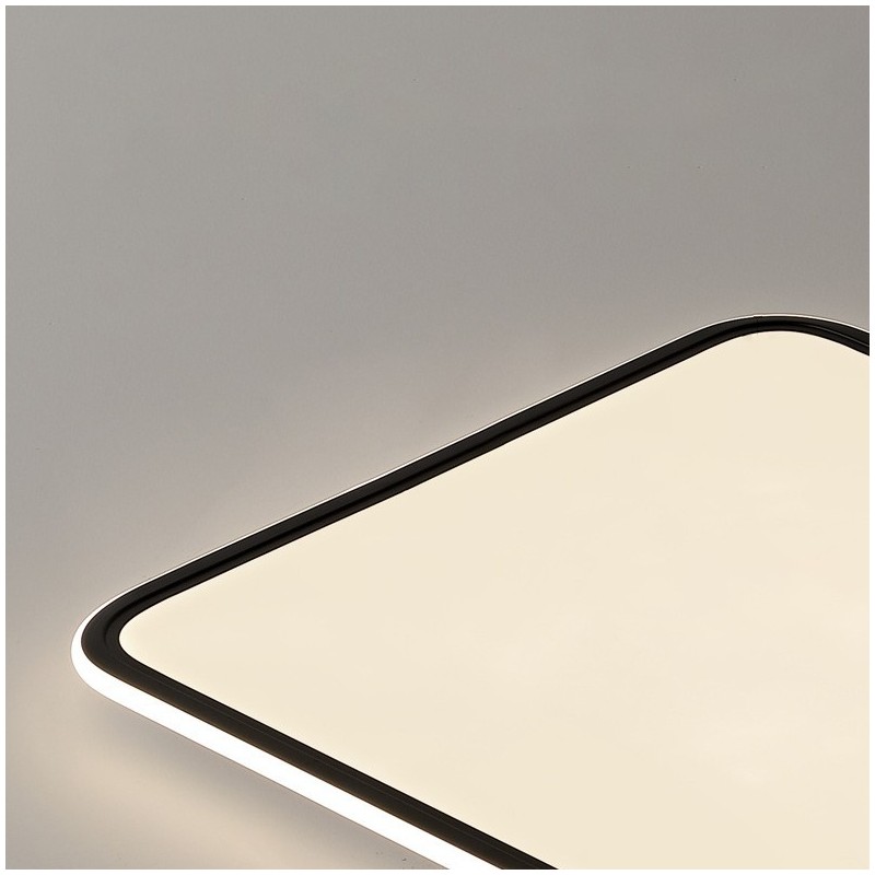Modern Dimmable Square Flush Mount Ceiling Light Indoor Lighting Fixture