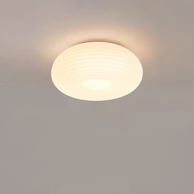 Dimmable Full Spectrum Eye Protection Round Modern Flush Mount Ceiling Light