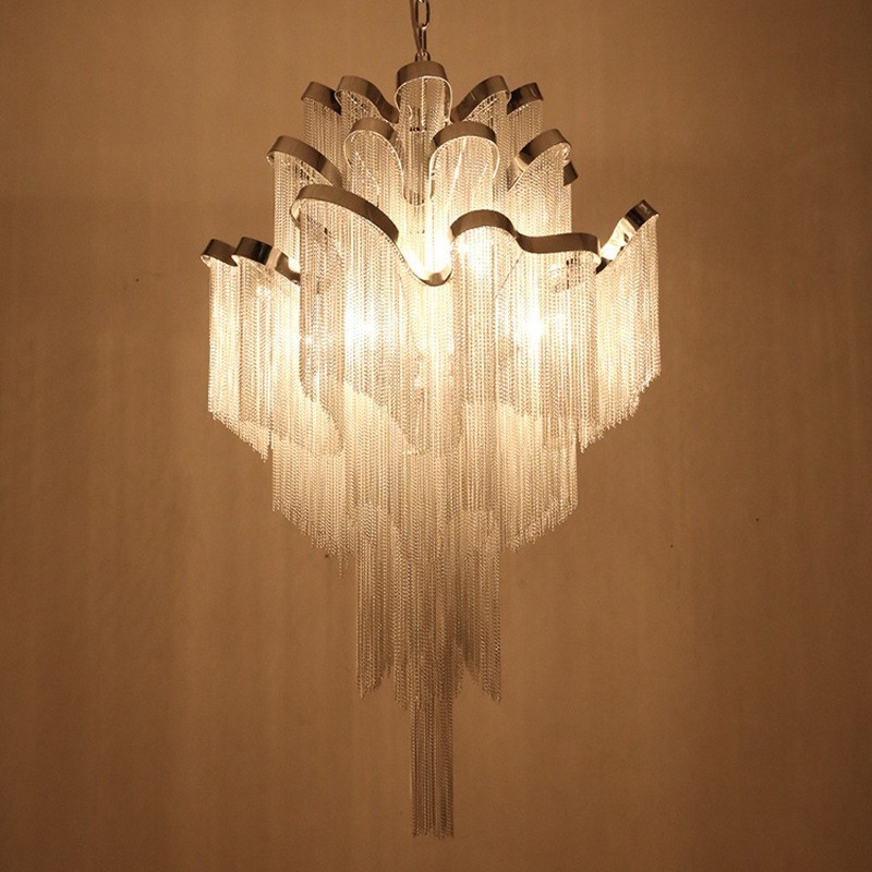 Tassels Extra Large Size Chandelier Designer Ceiling Pendant Light