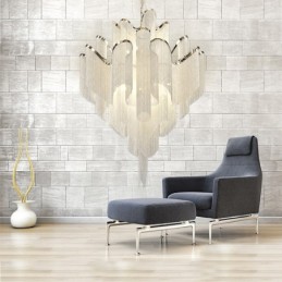 Tassels Extra Large Size Chandelier Designer Ceiling Pendant Light