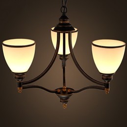 Retro Minimalist Ceiling Lamps European Style Glass Ceiling Lamps Lamp