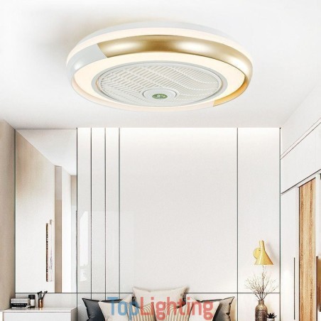 Modern Ceiling Fan Lights Acrylic Round Ceiling Lamp With Remote Control Modern Ceiling Fan Lights Acrylic Round Ceiling Lamp With Remote Control