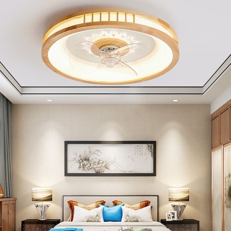 Modern Inverter Ceiling Fan With Lights Remote Control Ceiling Light Fan Lamp