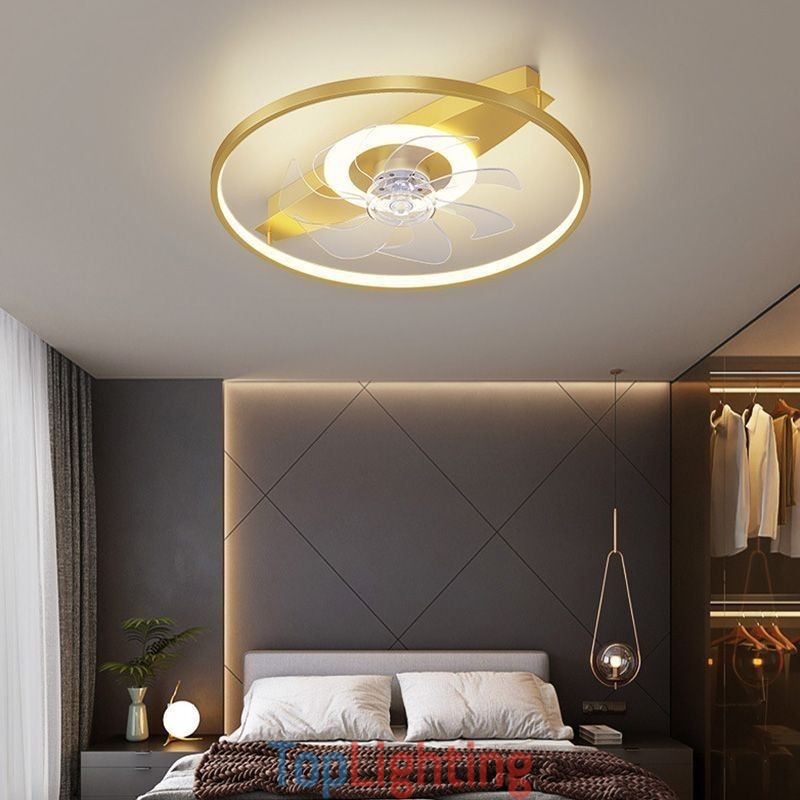 Modern Ceiling Fan With Lights Remote Control Ventilador Lamp