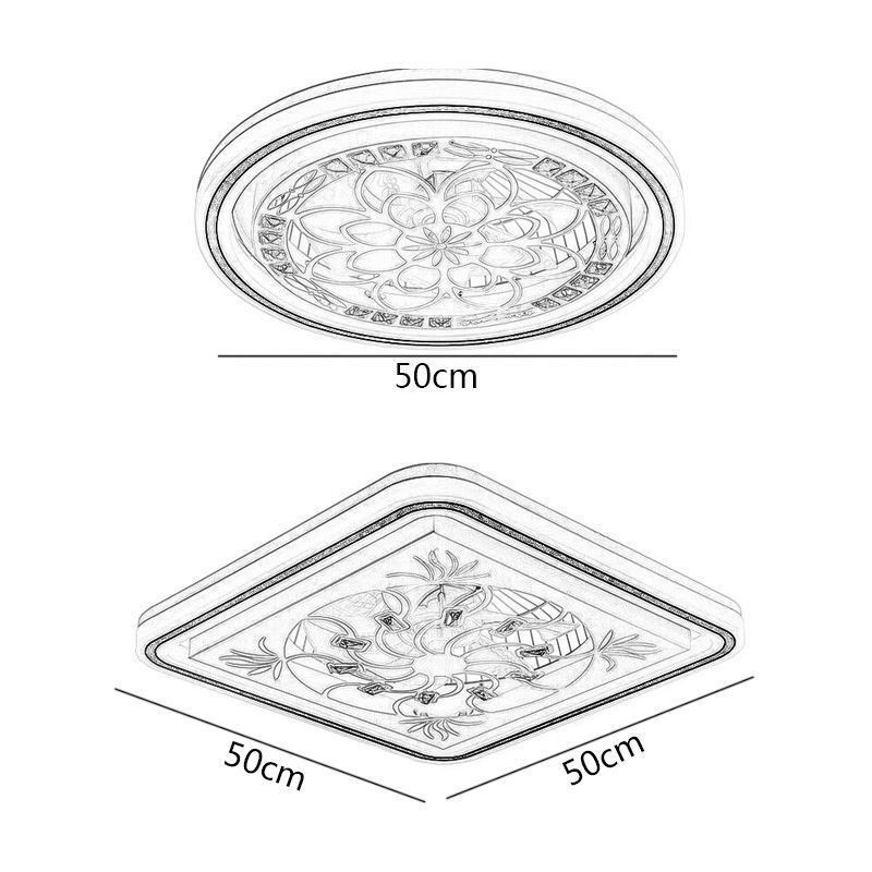 Intelligent Ceiling Fan With Light Stepless Dimming Decoration