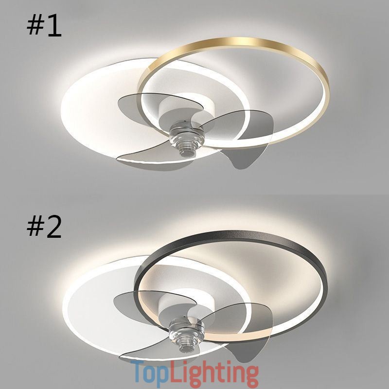 Ceiling Fan Lamp Modern Art Deco Lighting Fixtures