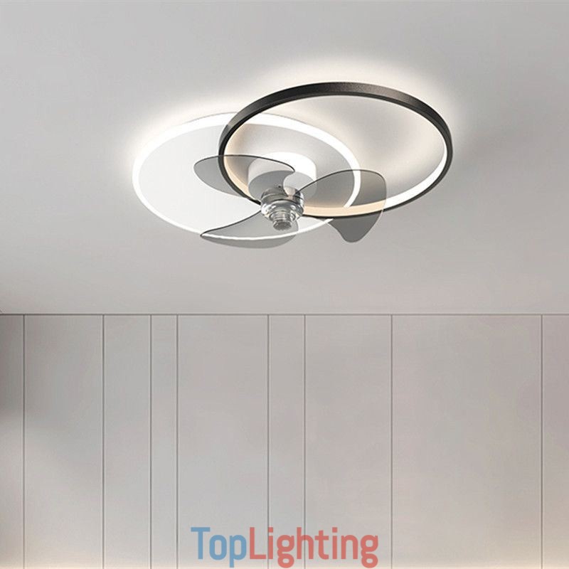Ceiling Fan Lamp Modern Art Deco Lighting Fixtures