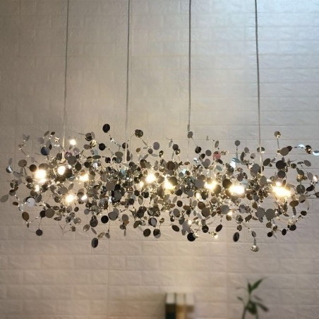Modern Minimalist Chandelier Stainless Steel Modern Minimalist Chandelier Stainless Steel