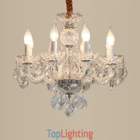 European Clear Crystal Chandelier Glass Light Body 8 Lights European Clear Crystal Chandelier Glass Light Body 8 Lights