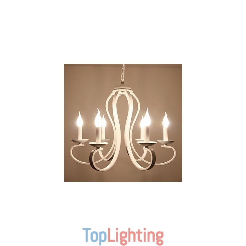 Chandelier Modern Traditional Retro Country Metal