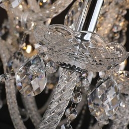 European Crystal Chandelier Ceiling Light With 53 Lights