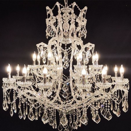 European Crystal Chandelier Decoration Ceiling Light With 24 Lights European Crystal Chandelier Decoration Ceiling Light With 24 Lights