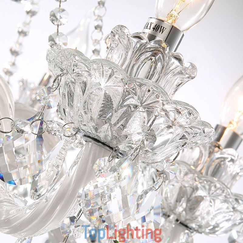 European Crystal Chandelier With 32 Lights Luxury Decoration Ceiling Light