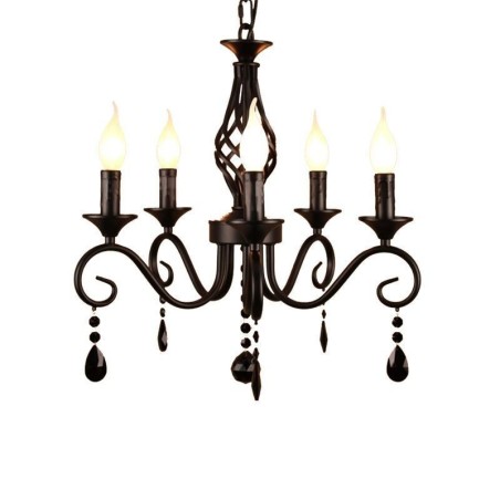 Rustic Wrought Iron Chandelier 5 Lights Rustic Wrought Iron Chandelier 5 Lights