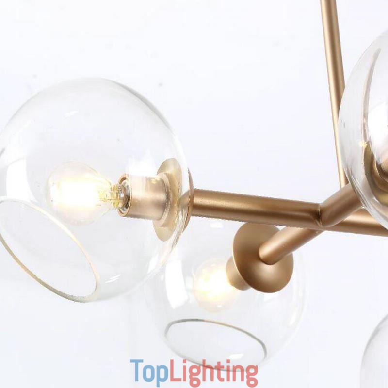 Contemporary Magic Bean Pendant Lamp Simple 8 Lights