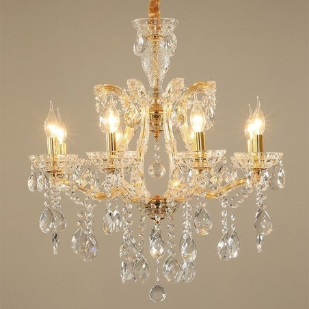 Elegant Crystal Chandelier European Pendant Light Elegant Crystal Chandelier European Pendant Light