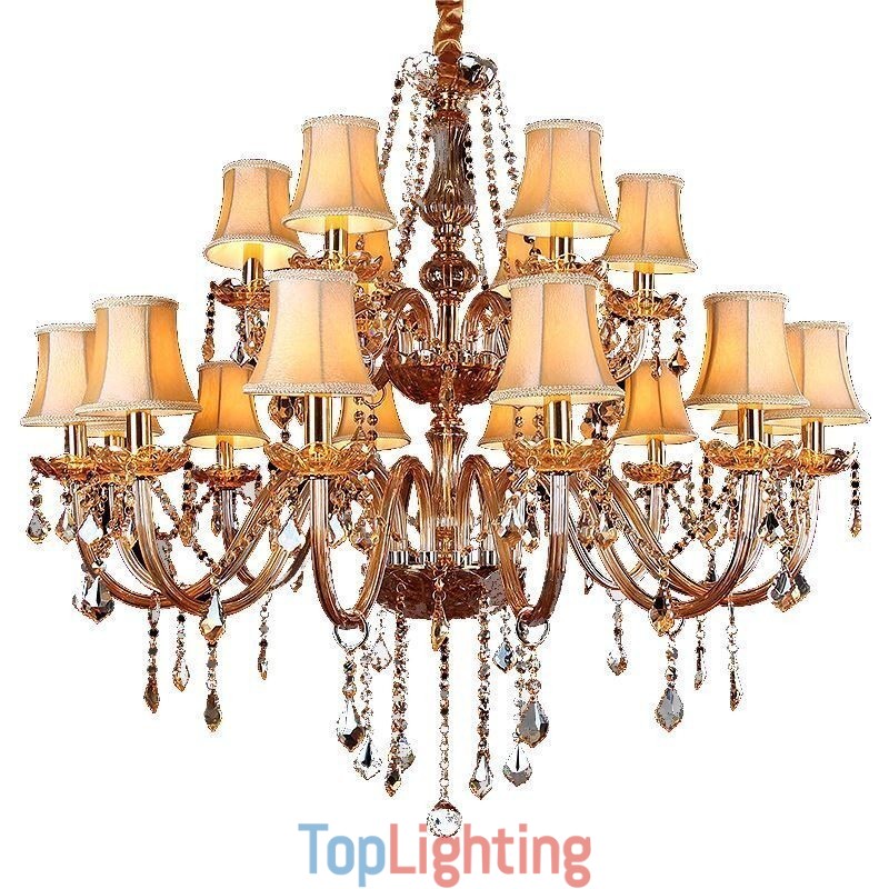 Luxury Crystal Chandelier European Ceiling Light