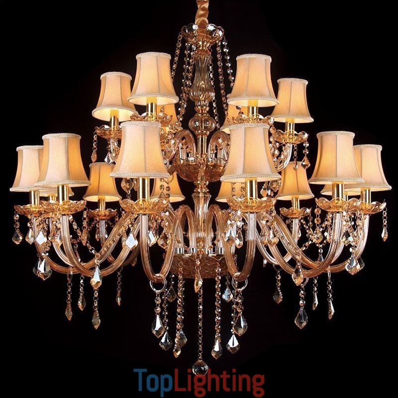 Luxury Crystal Chandelier European Ceiling Light
