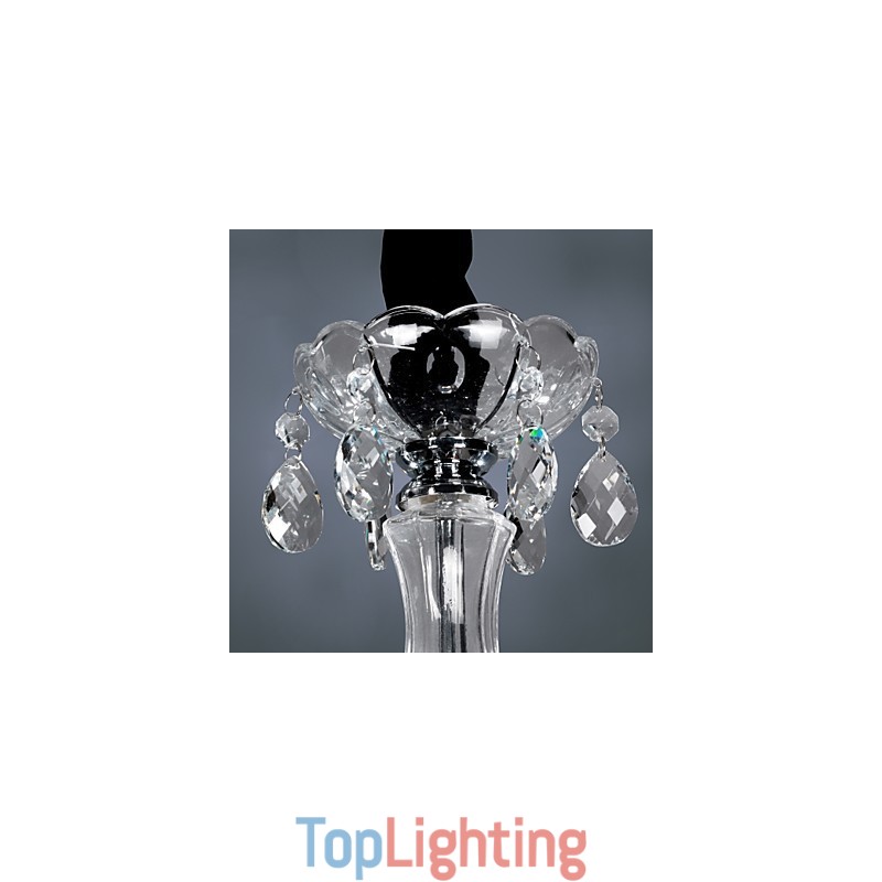 Elegant Crytal Chandelier with 6 Lights