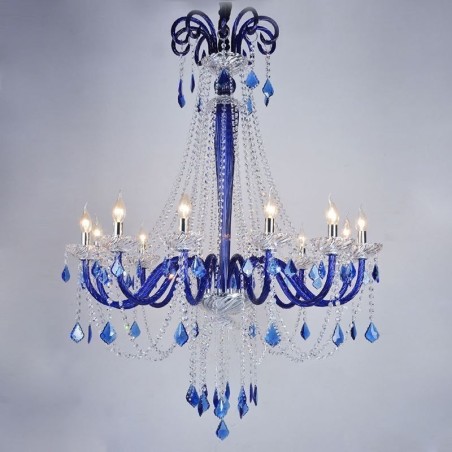 European Crystal Chandelier Elegant Pendant Light European Crystal Chandelier Elegant Pendant Light