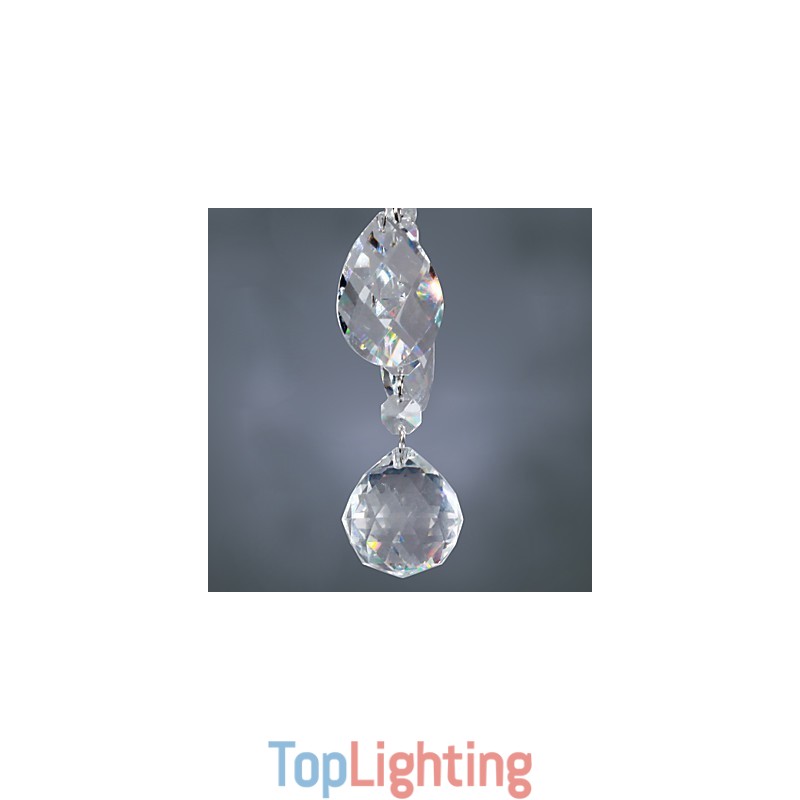 Elegant Crytal Chandelier with 6 Lights