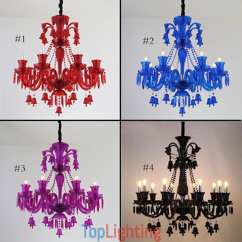 Crystal Ceiling Light European Chandelier Ring Bells Pendant Light