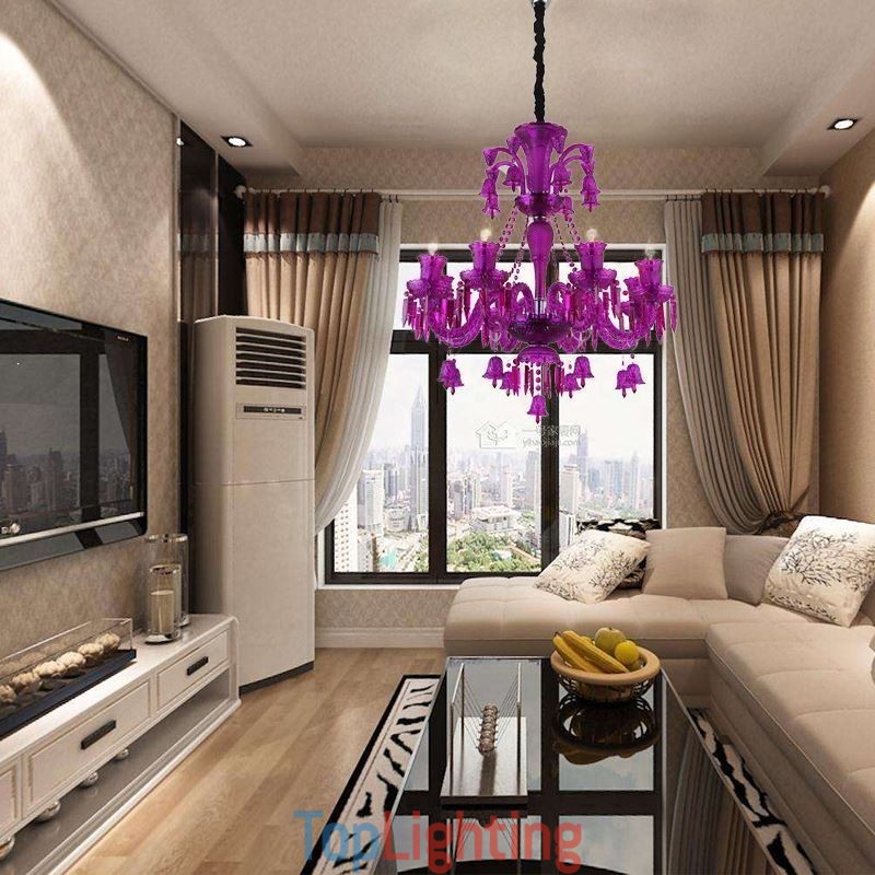 Crystal Ceiling Light European Chandelier Ring Bells Pendant Light