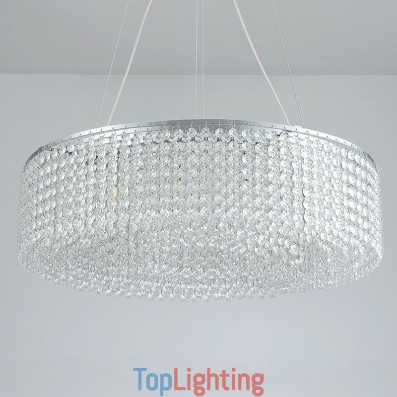 Modern Crystal Chandelier European Luxury Decorative Ceiling Lamp With 12 Lights