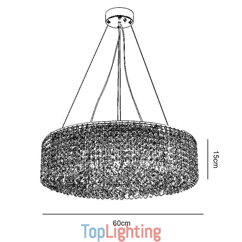 Modern Crystal Chandelier European Luxury Decorative Ceiling Lamp With 12 Lights