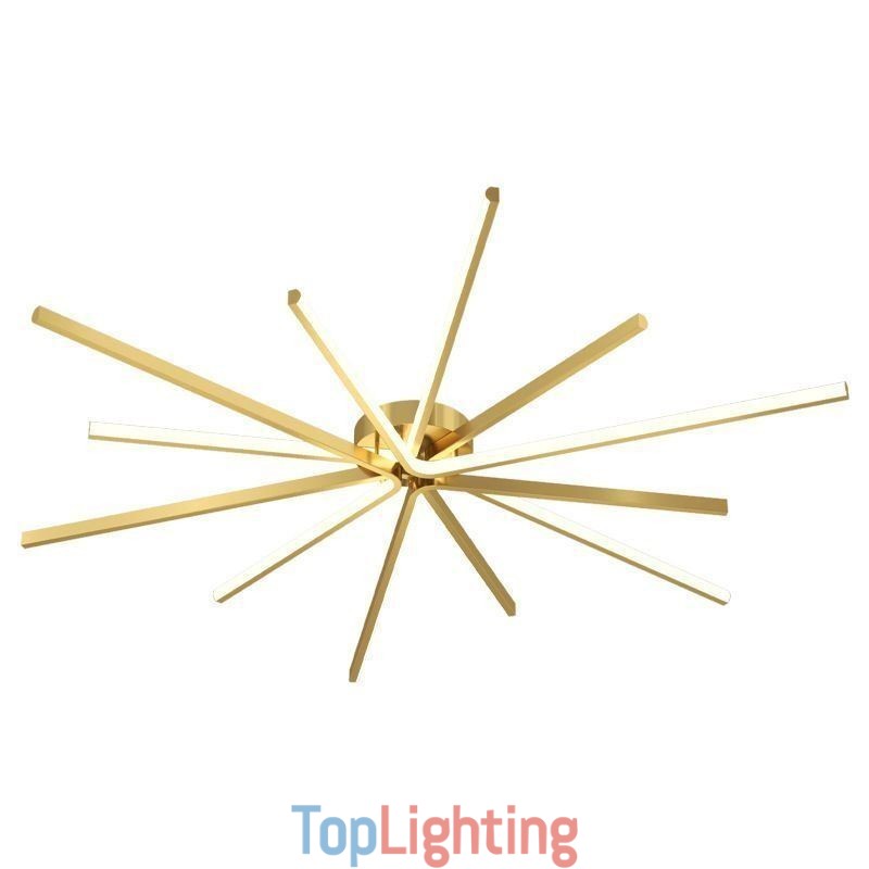 Flush Mount Modern Minimalist Fireworks Ceiling Light