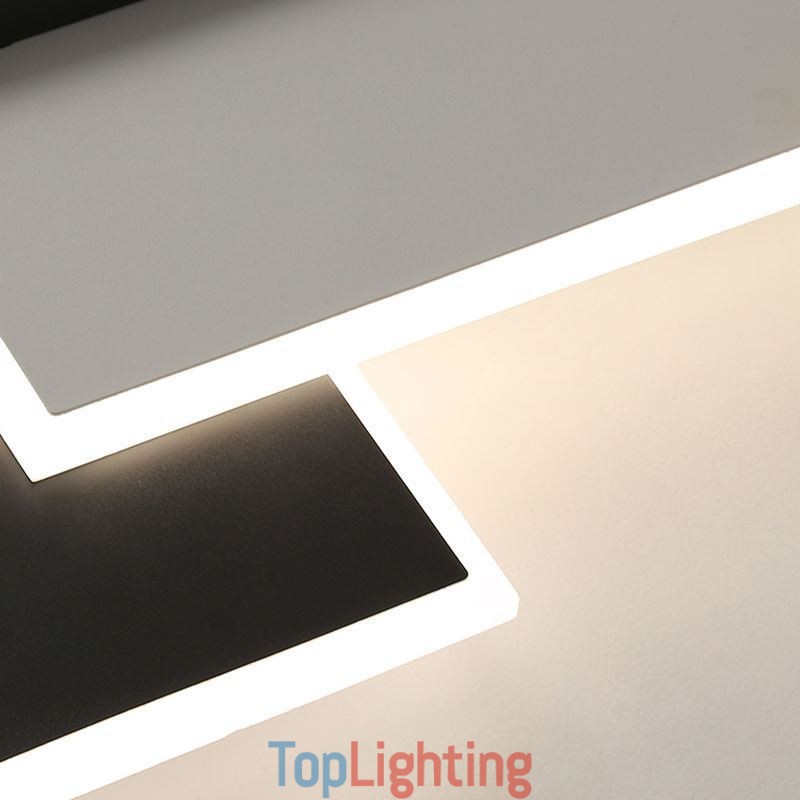 Flush Mount Minimalist Square Acrylic Ceiling Light