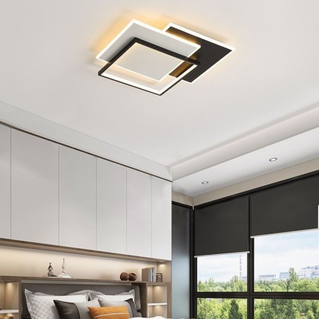 Flush Mount Minimalist Acrylic Square Ceiling Light 40 50cm Flush Mount Minimalist Acrylic Square Ceiling Light 40 50cm