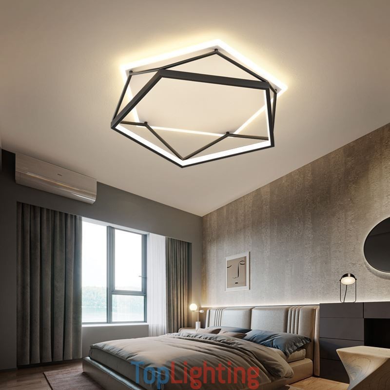 Flush Mount Hollow Three dimensional Ceiling Light 55cm
