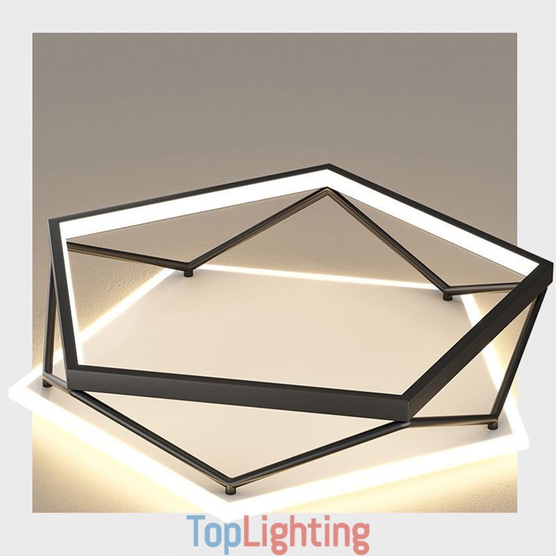 Flush Mount Hollow Three dimensional Ceiling Light 55cm