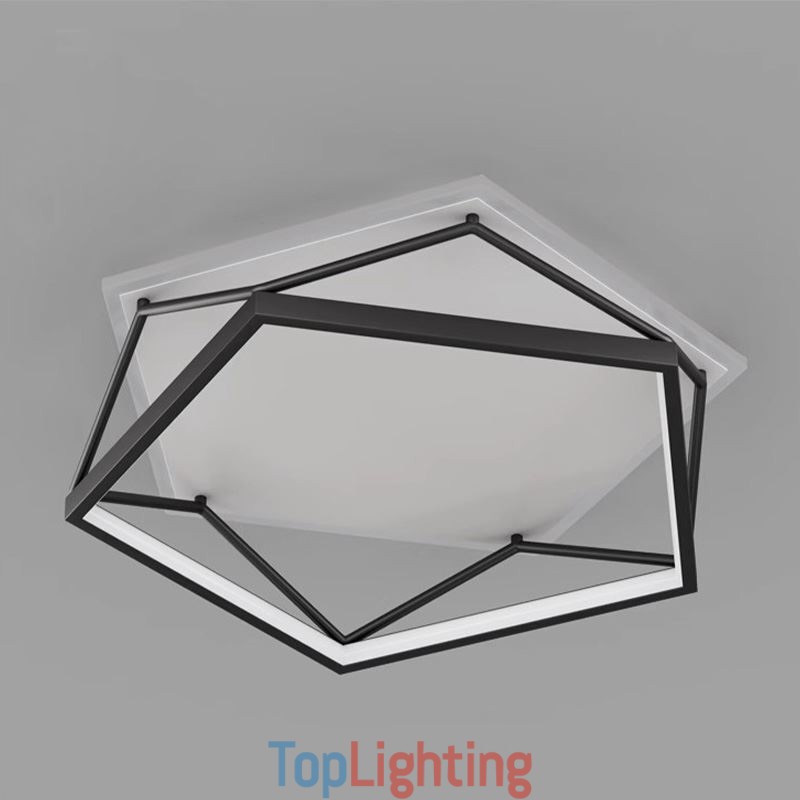 Flush Mount Hollow Three dimensional Ceiling Light 55cm