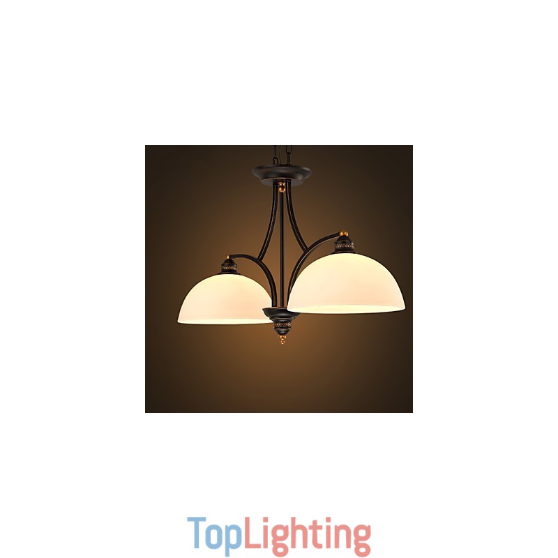Retro Minimalist Ceiling Lamps European Style Glass Ceiling Lamps Lamp