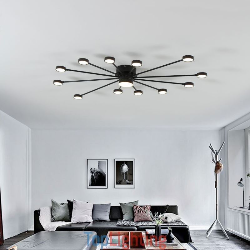 Flush Mount Modern Minimalist Ceiling Light Acrylic Lightshade