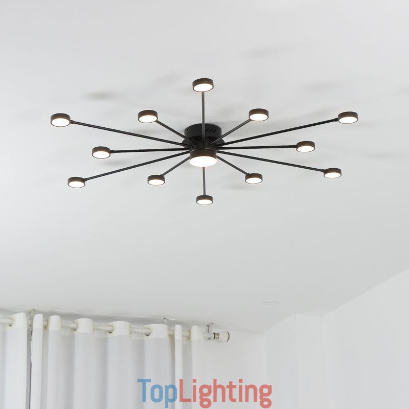 Flush Mount Modern Minimalist Ceiling Light Acrylic Lightshade