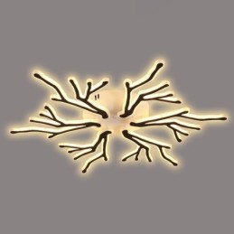 Flush Mount Acrylic Branch Ceiling Light