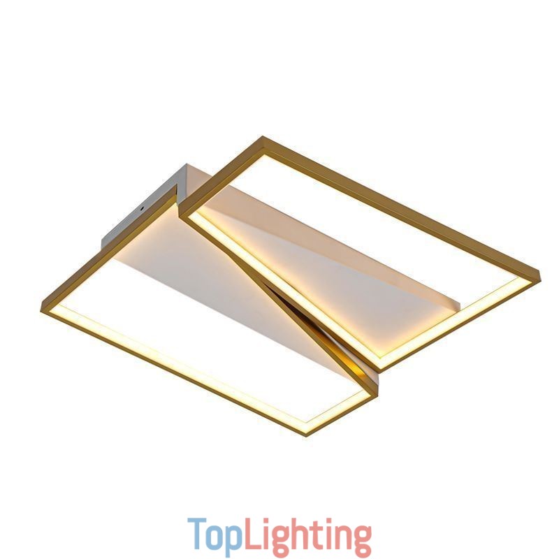 Flush Mount Minimalist Mosaic Trapezium Ceiling Light